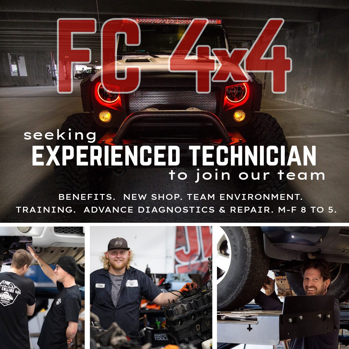 Experienced Technicians Fort Collins Employment